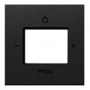 Накладка для механизма цифрового FM-радио 8215 U ABB Basic 55 цвет черный (8252-95)