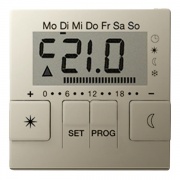 Накладка электронного дисплея для термостата с таймером UT238E Jung A Слоновая кость