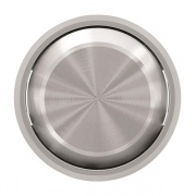 Клавиша для 1-клавишных выключателей/переключателей/кнопок ABB SKY Moon, кольцо хром (8601 CR)