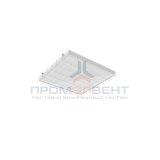 Светодиодный светильник "ВАРТОН" спортивный накладной 595*620*65мм 54 ВТ 6500К IP40 с защитной сеткой