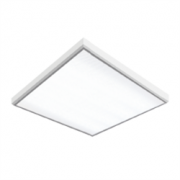 Светодиодный светильник "ВАРТОН" офисный накладной 595*595*50 мм 36 ВТ 6500К класс защиты IP40