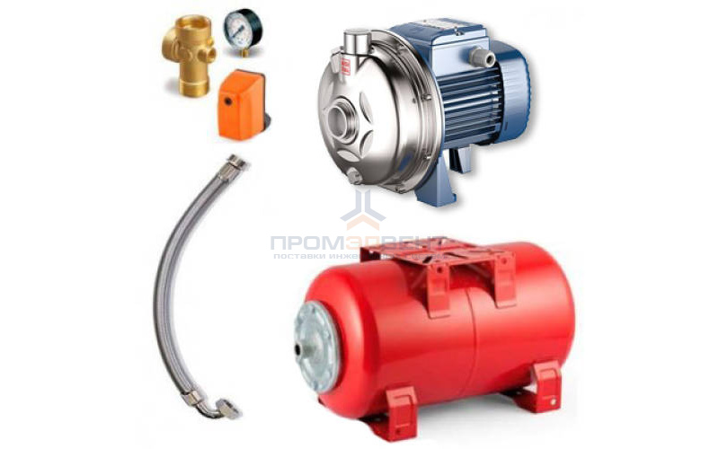 Насосная станция Pedrollo HYDROFRESH CP-ST6 100-50 CL - 0,25кВт (Qmax 90 л/мин, 1x230В, с/х)