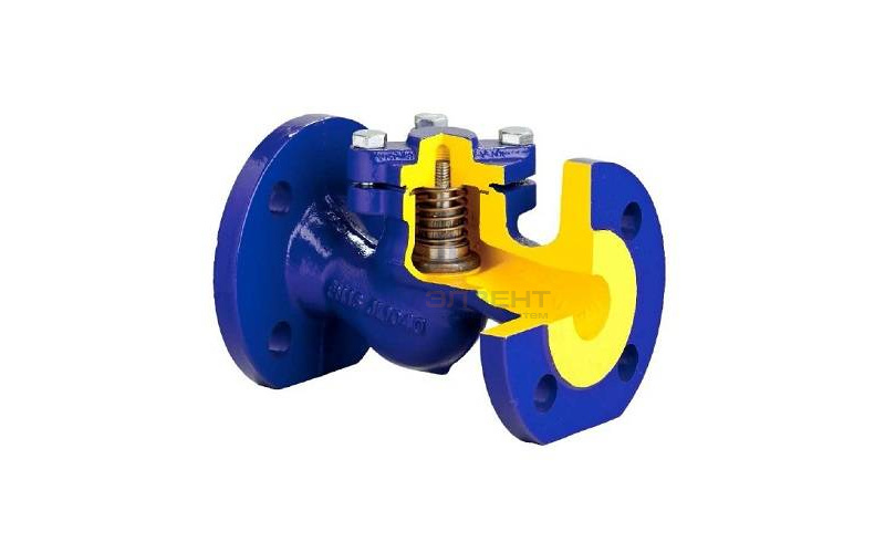 Клапан обратный подьемный Zetkama 287F - Ду25 (ф/ф, PN40, Tmax 300°C, исполнение №31)