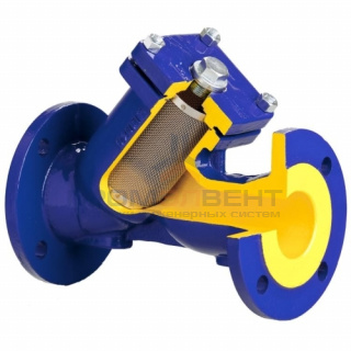 Фильтр грубой очистки BROEN V821 - Ду40 (Фланец/Фланец, PN16, Tmax 300°C)