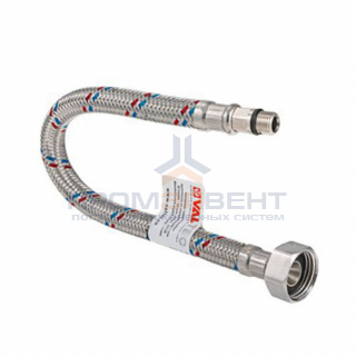 Подводка под смеситель гибкая VALTEC (Смеситель/Гайка) - M10(18мм) x 1/2", длина 500 мм