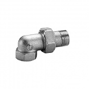 Сгон угловой Giacomini R19 - 1"1/2 (цвет хромированный)