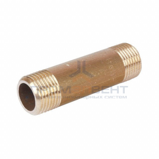 Удлинитель резьбовой STOUT - 3/4" длина 300 мм (НР/НР, латунь без покрытия)
