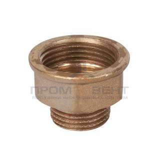 Удлинитель шестигранный STOUT - 1/2" x 3/4" (НР/ВР, латунь без покрытия)