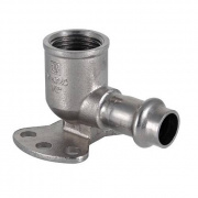 Водорозетка VALTEC VTi.954 - 12 x 1/2" (прессовая, для труб из нержавеющей стали)