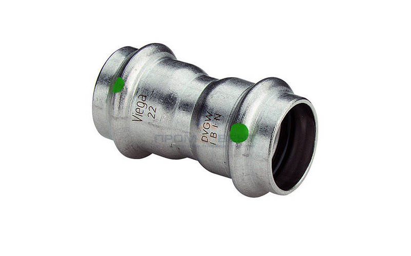 Муфта Viega Sanpress Inox 2315 - 35 (нержавеющая сталь)