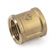 Муфта латунная резьбовая STOUT - 1"1/4
