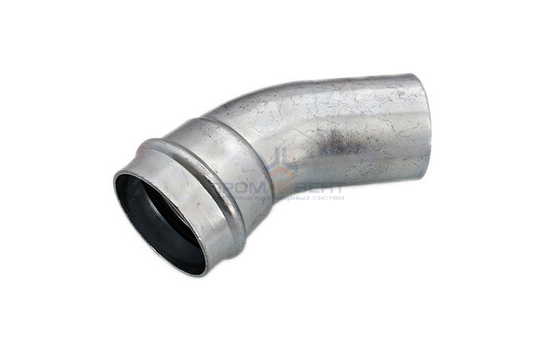 Отвод 45° Conex Banninger PC 5040 - 22 (оцинкованная сталь)