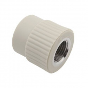 Переход на внутреннюю резьбу FV-Plast - 20 x 3/4" (для полипропиленовых труб, цвет серый)