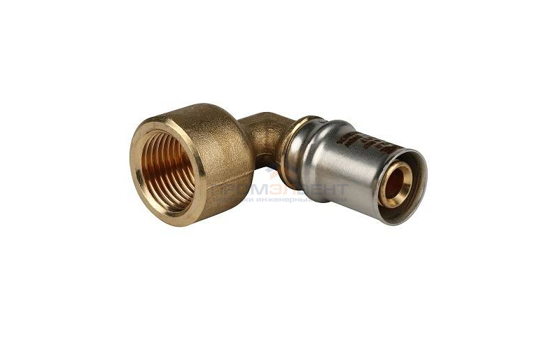 Переход на внутреннюю резьбу угловой STOUT - 20 x 3/4