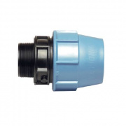 Переход на наружную резьбу UNIDELTA 1003 - 50 x 2" (винтовой, для труб ПНД, резьба пластиковая)