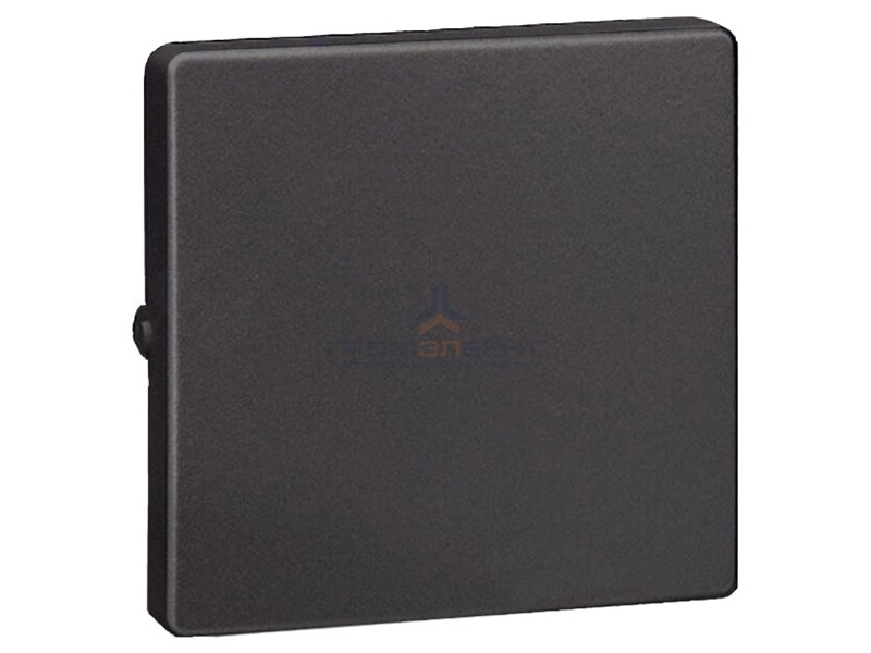 Накладка на одноклавишный выключатель Simon 73 Loft, графит