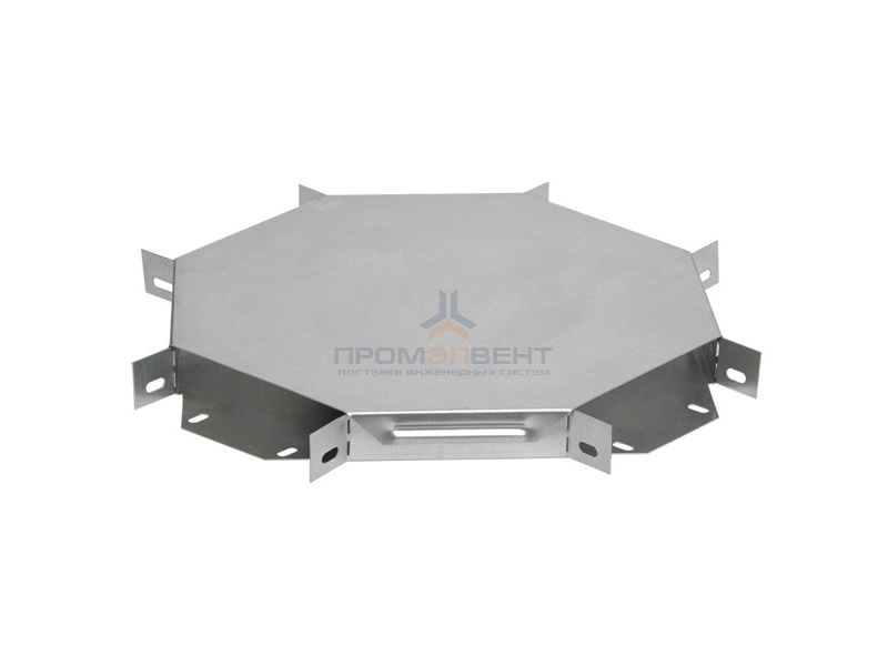 Крестовина с крышкой для лотков 80х500 ИЭК