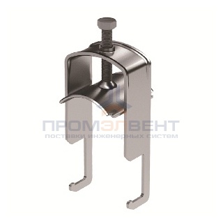 Держатель кабельный для крепления к лотку/профилю,  д. 38-44