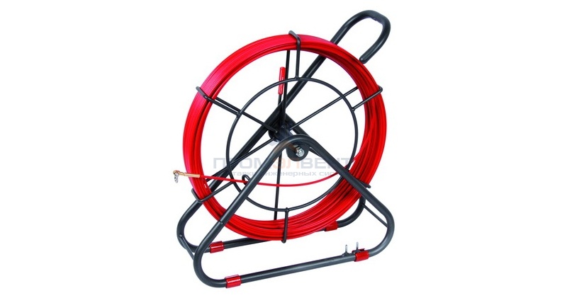 Устройство закладки кабеля на вращ. барабане,стеклопруток д.4,5мм, длина 50 м