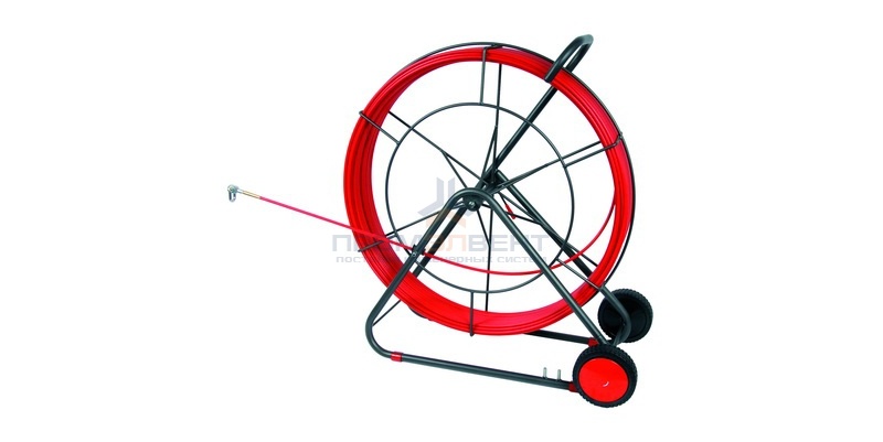 Устройство закладки кабеля на вращ. барабане,стеклопруток д.11мм, длина 150 м