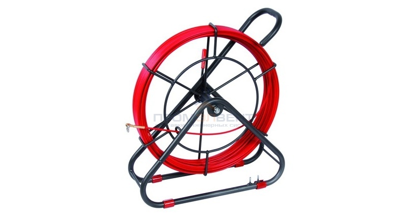 Устройство закладки кабеля на вращ. барабане,стеклопруток д.6мм, длина 60 м