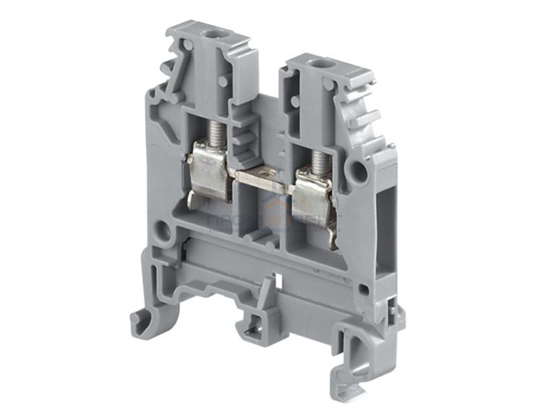 Клеммник ABB MA2,5/5 на DIN-рейку 2,5мм.кв. серый
